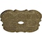 Ekena Millwork Flower Medallion (Canopies up to 6 1/4"), 29"OD x 3 5/8"ID x 1 3/8"P, Mississippi Mud Crackle CM29FWMMC - alternate 2